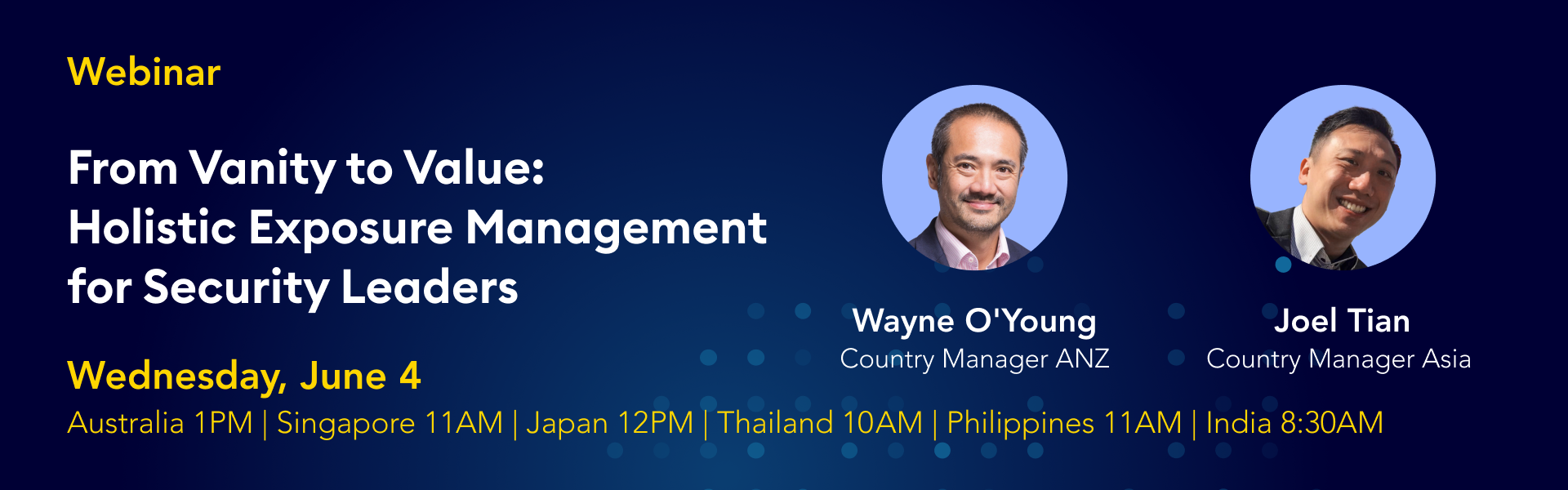 Vanity Risk Manager Webinar - From Vanity to Value: Holistic Exposure Management for ...